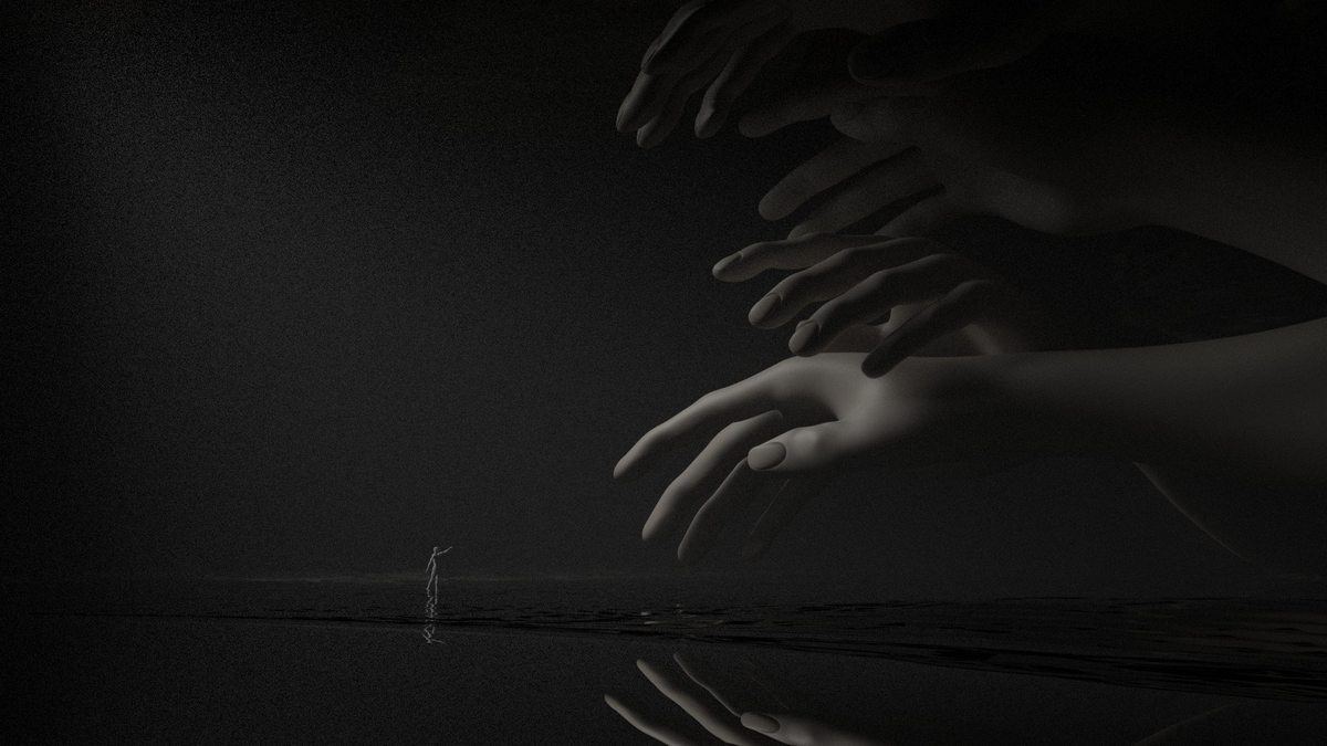 Dark hands 1