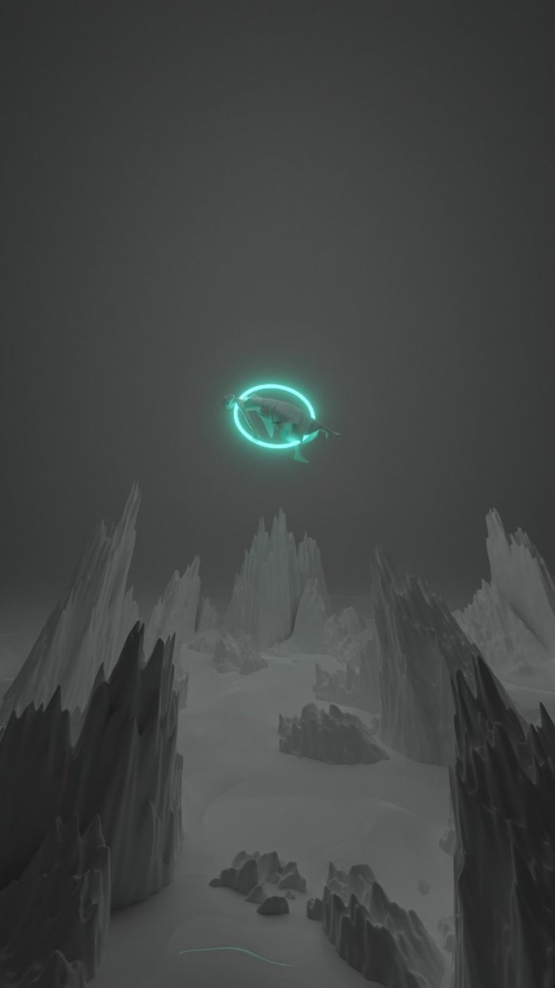 Neon landscape